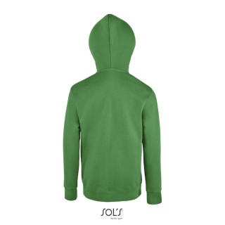 Sudadera con cremallera y capucha de niño personalizable